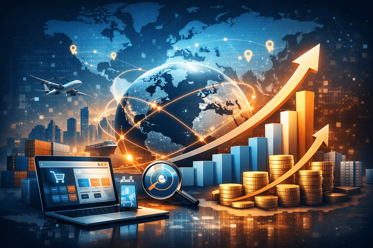 Technisches SEO fuer internationalen E Commerce Reichweite maximieren. Maerkte erweitern. Umsatz steigern